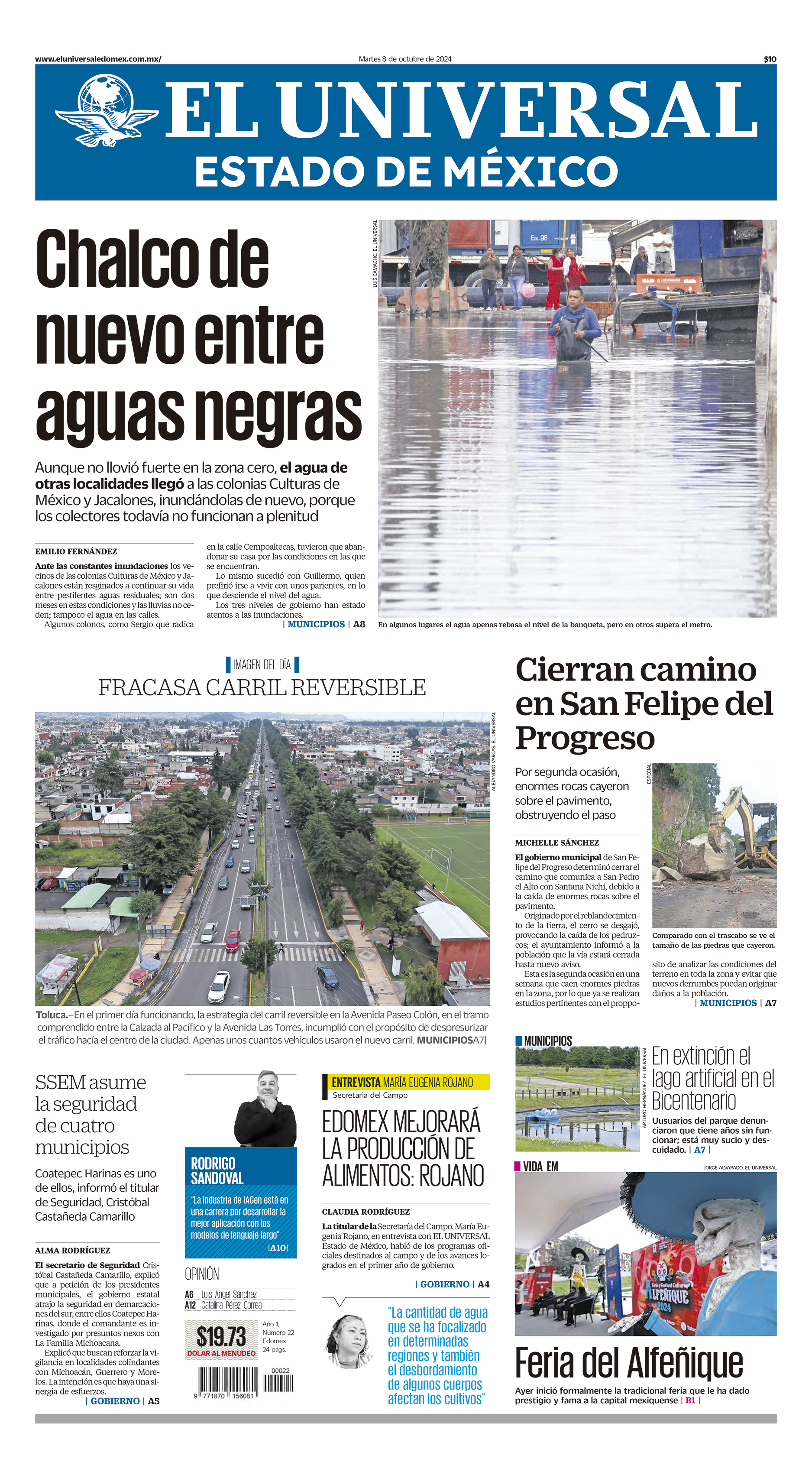 Portada 08 de octubre de 2024