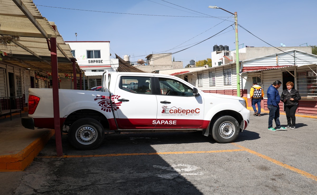 El 18 de diciembre, 970 trabajadores de SAPASE realizaron protestas y bloqueos en Ecatepec. Foto: Luis Camacho