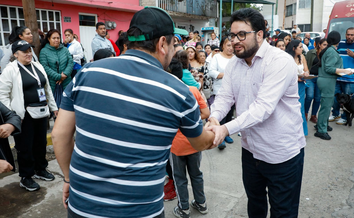 Tras las lluvias, el DIF y autoridades brindan asistencia y soluciones a la comunidad de Nueva San Rafael. Foto: Especial