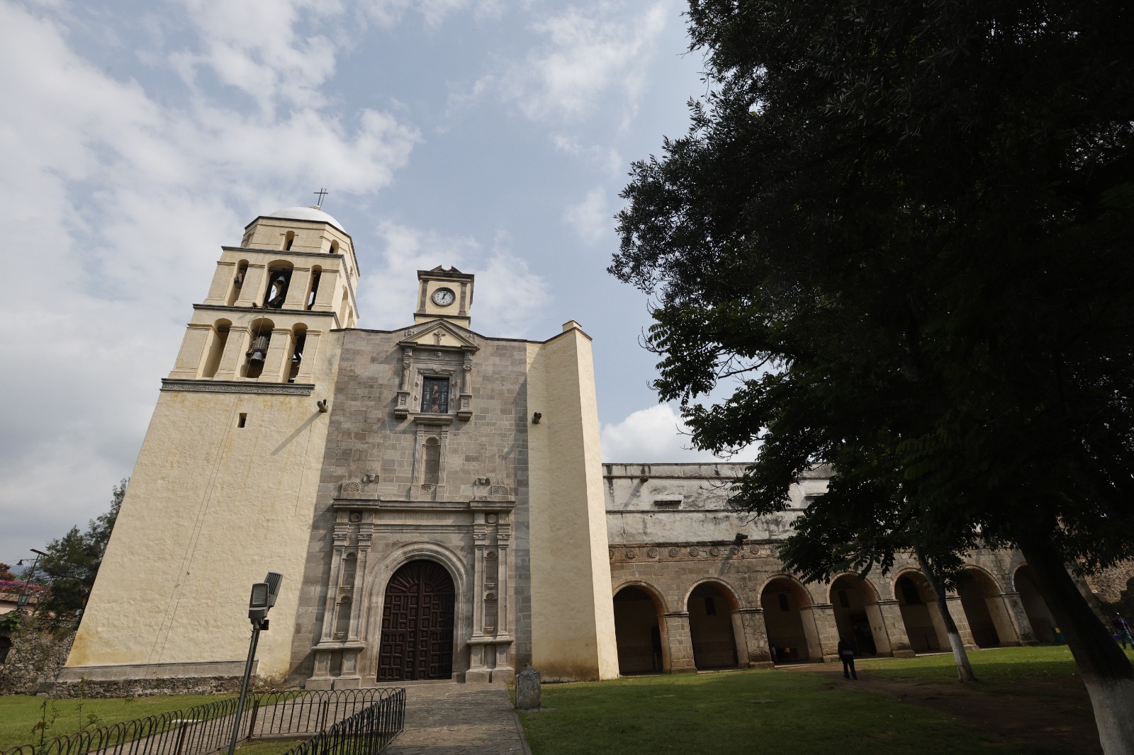 El convento fue fundado en 1540 por frailes agustinos. Foto Jorge Alvarado