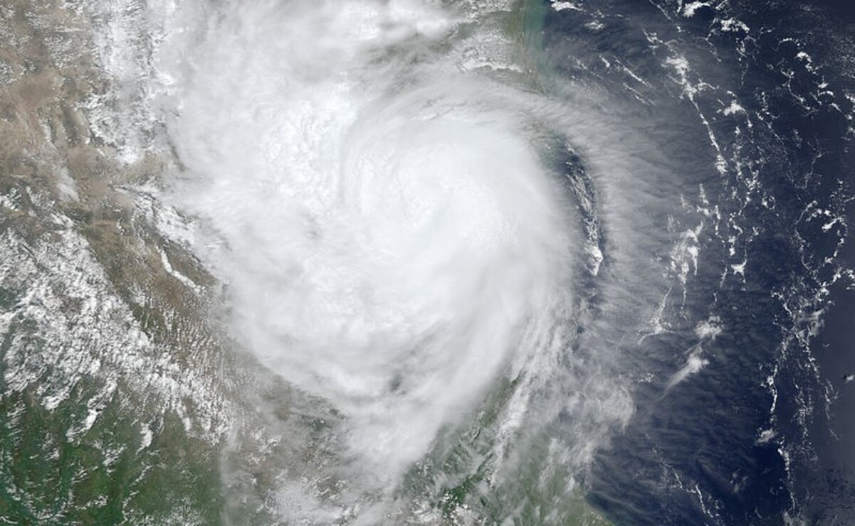 Huracán Erika (2023). Foto: Especial.