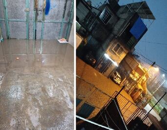 Temen inundación de nuevo en Rancho San Blas, Cuautitlán