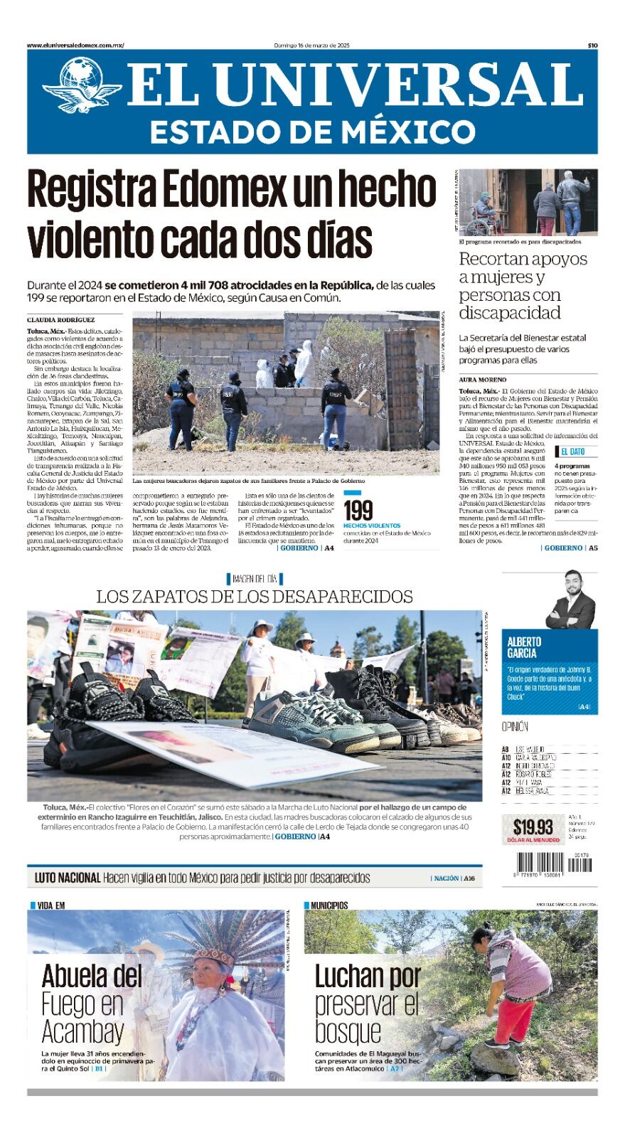 Portada 16 de marzo 2025
