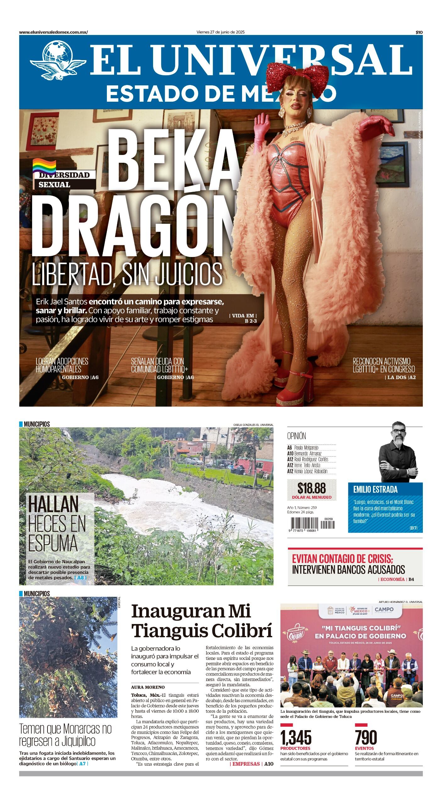 Portada 27 de junio 2025