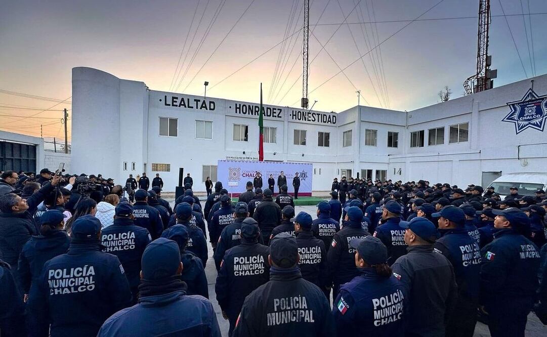 Se dio a conocer que se invertirán más de 300 millones de pesos en una nueva estrategia de seguridad en Chalco / Foto: Especial