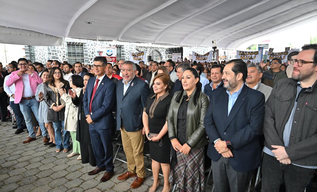Reconoció la labor del Poder Legislativo en respaldo a las políticas de la Gobernadora Delfina Gómez y la Presidenta Claudia Sheinbaum