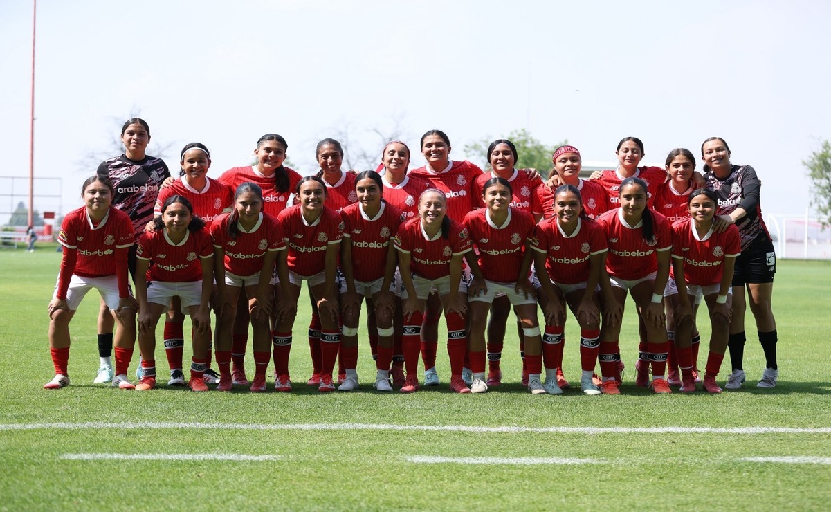Van las Diablas del Toluca sub 19 por el bicampeonato