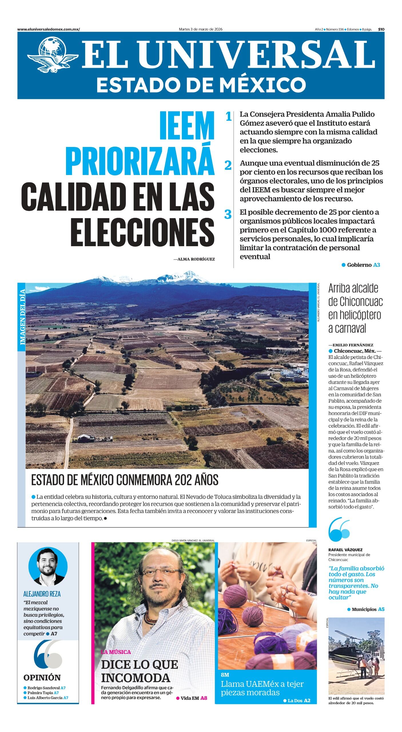 Portada 03 de marzo de 2026