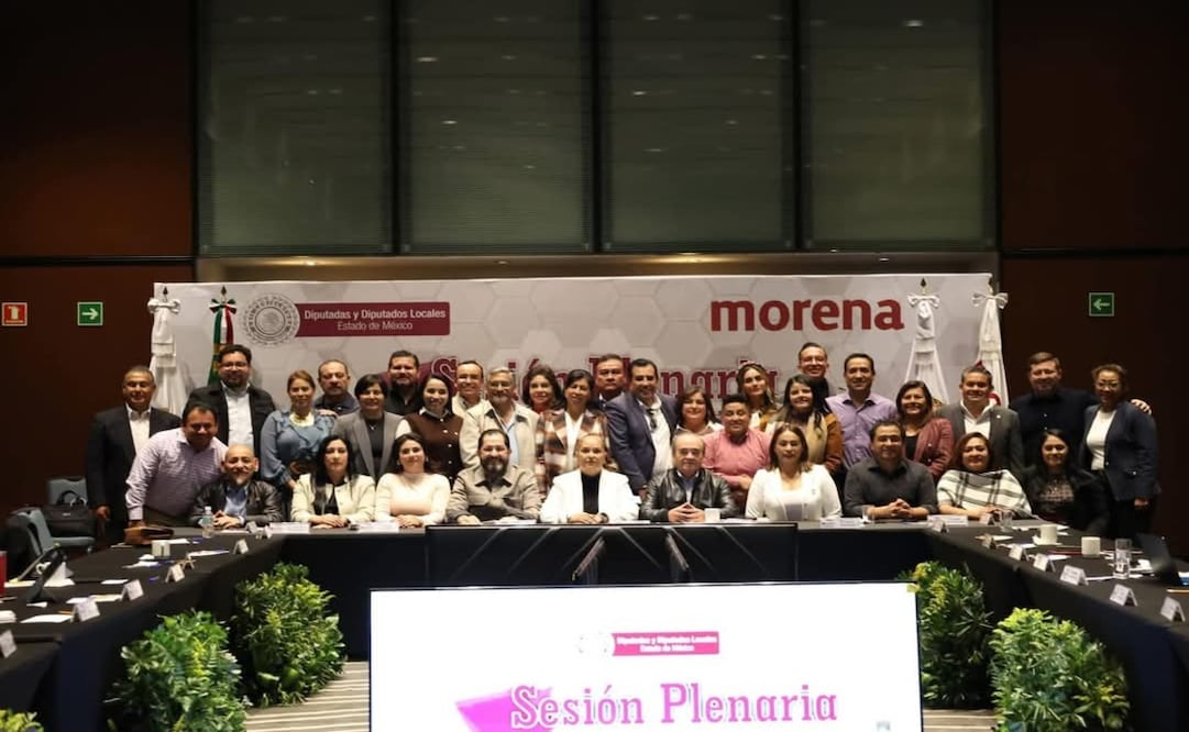 Morena del Edomex lleva un avance del 12.5 % del objetivo, con 250 mil afiliaciones. Foto: Especial