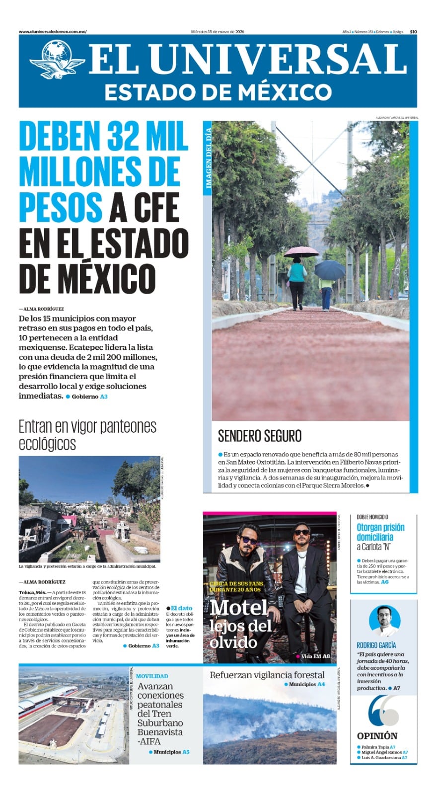 Portada 17 de marzo de 2026