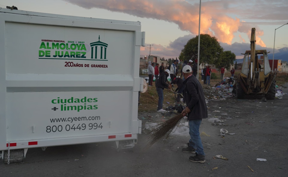Los contenedores permanecerán en puntos estratégicos de los fraccionamientos para la recolección de residuos. Foto: Especial