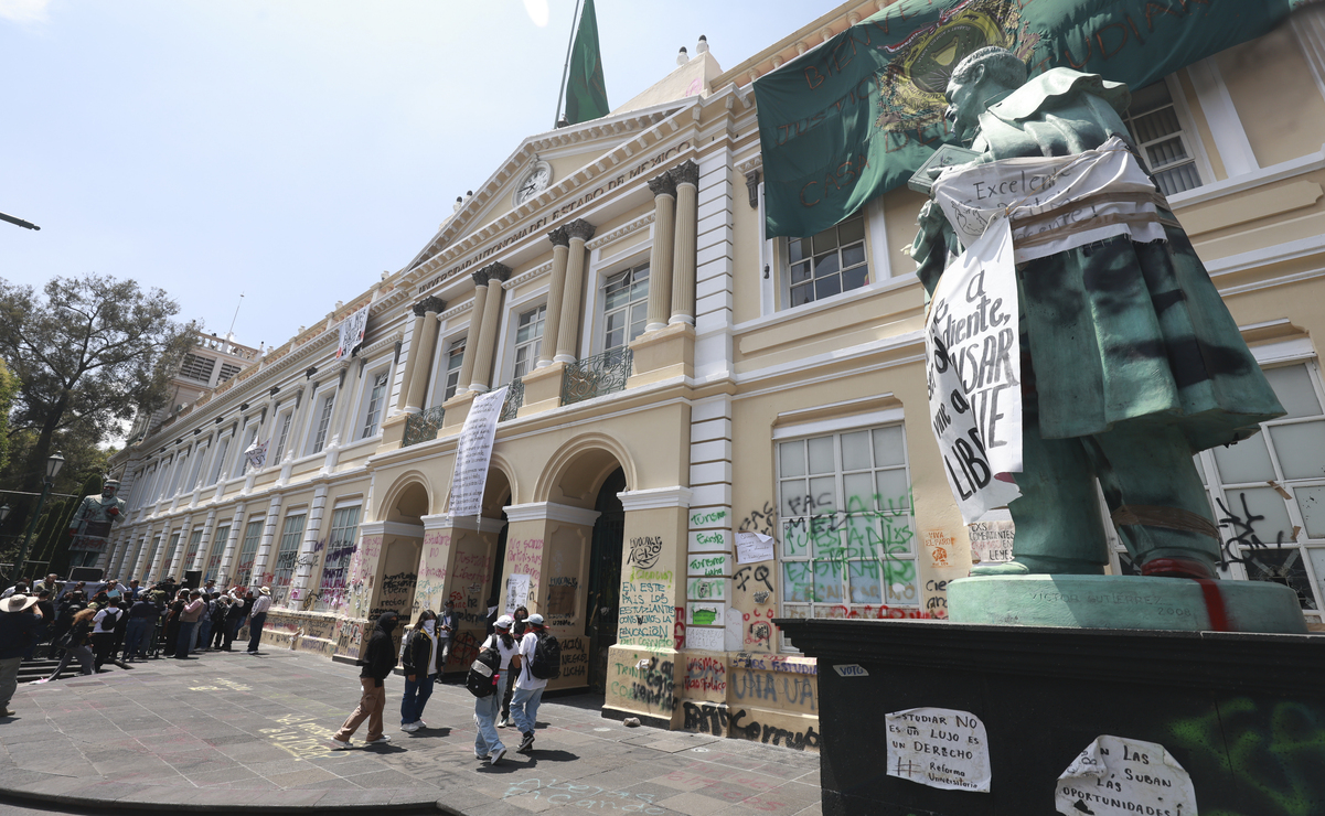 Reiteraron su respaldo incondicional al movimiento estudiantil / Foto Alejandro Vargas