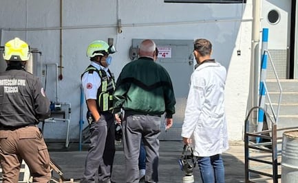 Fuga de gas en fábrica de hielo de Texcoco deja dos trabajadores hospitalizados