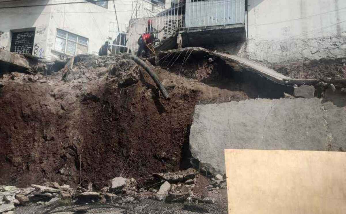Tlalnepantla deslizamiento de tierra / Foto: Especial