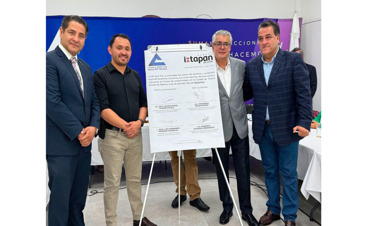 El convenio entre ambas instituciones busca impulsar el desarrollo económico y fortalecer la capacidad empresarial de los comerciantes locales. Foto: Especial