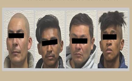 Detienen a cuatro hombres en Tlalnepantla con drogas y armas