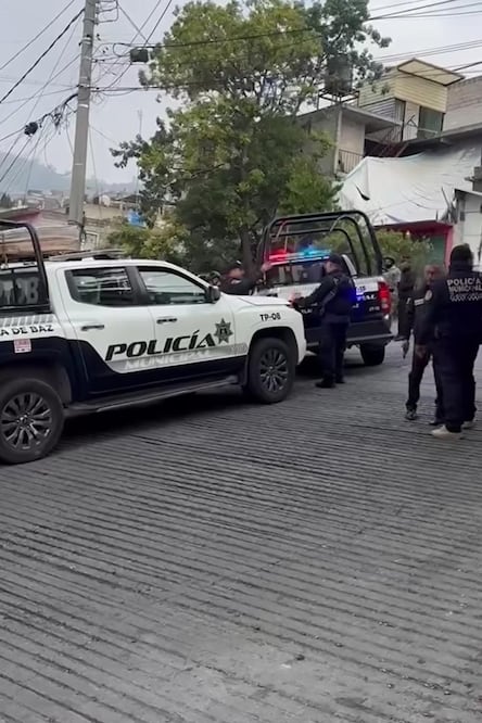La Policía Municipal acordonó la zona para preservar la escena del crimen. Foto Especial