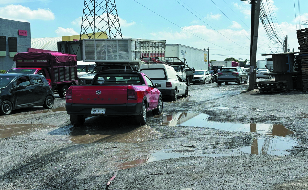 Automovilistas tardan 45 minutos en cruzar tramo que antes era de 10 minutos / Foto Arturo Contreras