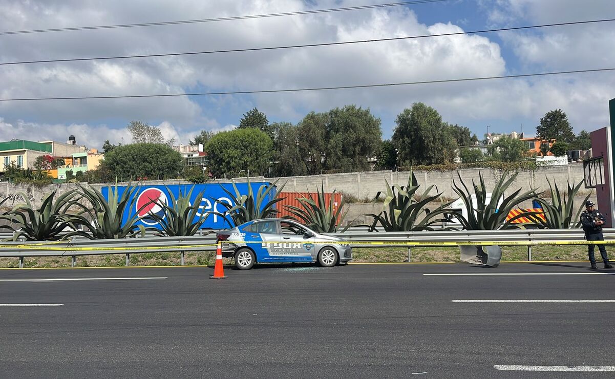 Las unidades circulaban sobre la carretera México-Querétaro cuando fueron alcanzados por sujetos armados. Foto: Arturo Contreras