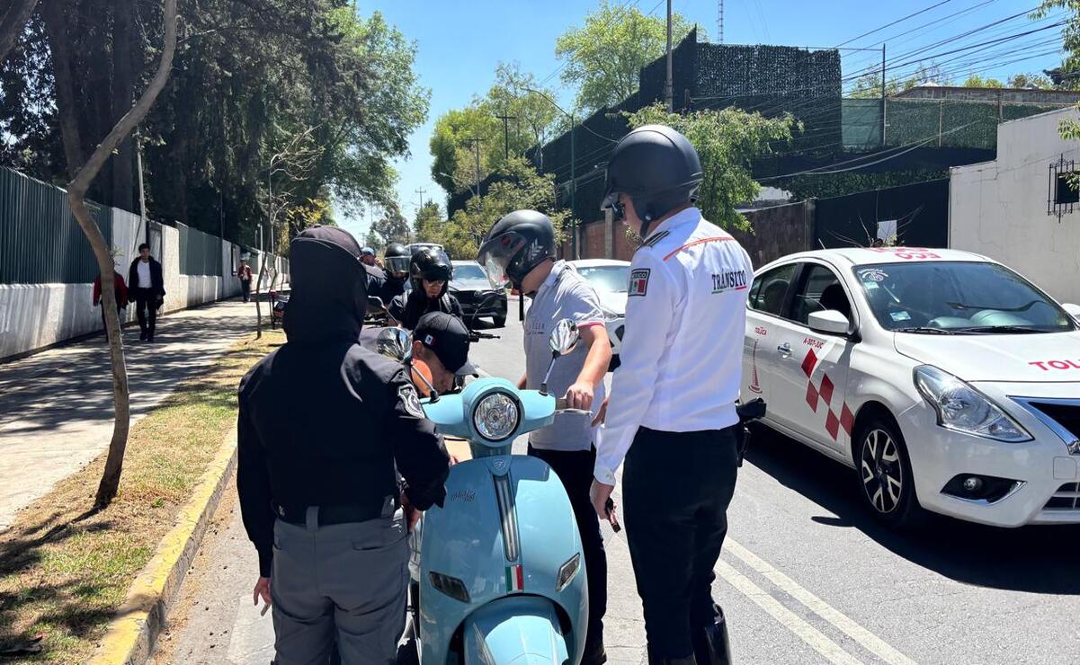 Con el operativo Moto Segura, se verificará la portación de casco y documentación de las motocicletas / Foto Especial