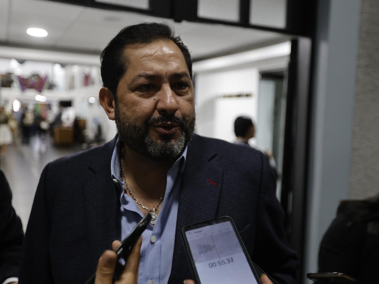 El diputado Francisco Vázquez, presidente de la Jucopo.