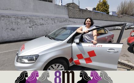8M en Metepec: La historia de María Luisa Guadarrama, taxista por corazón