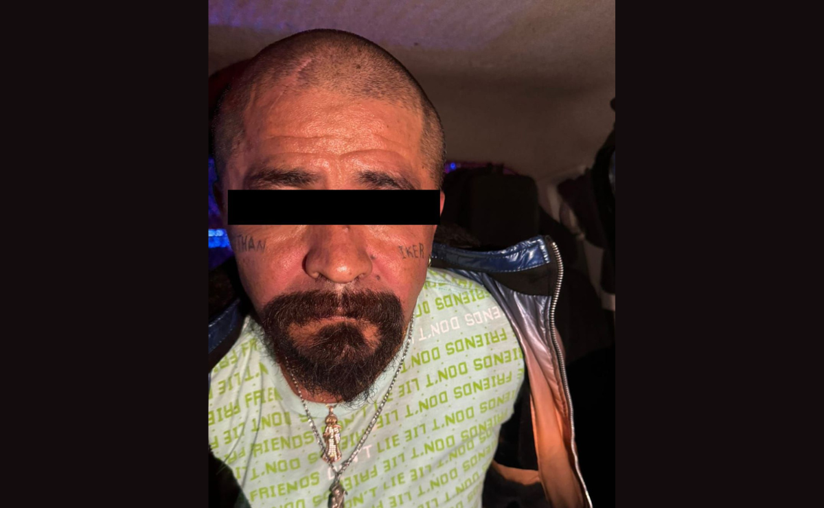 Presunto integrante de la banda delictiva La Yiyiza Foto: Especial