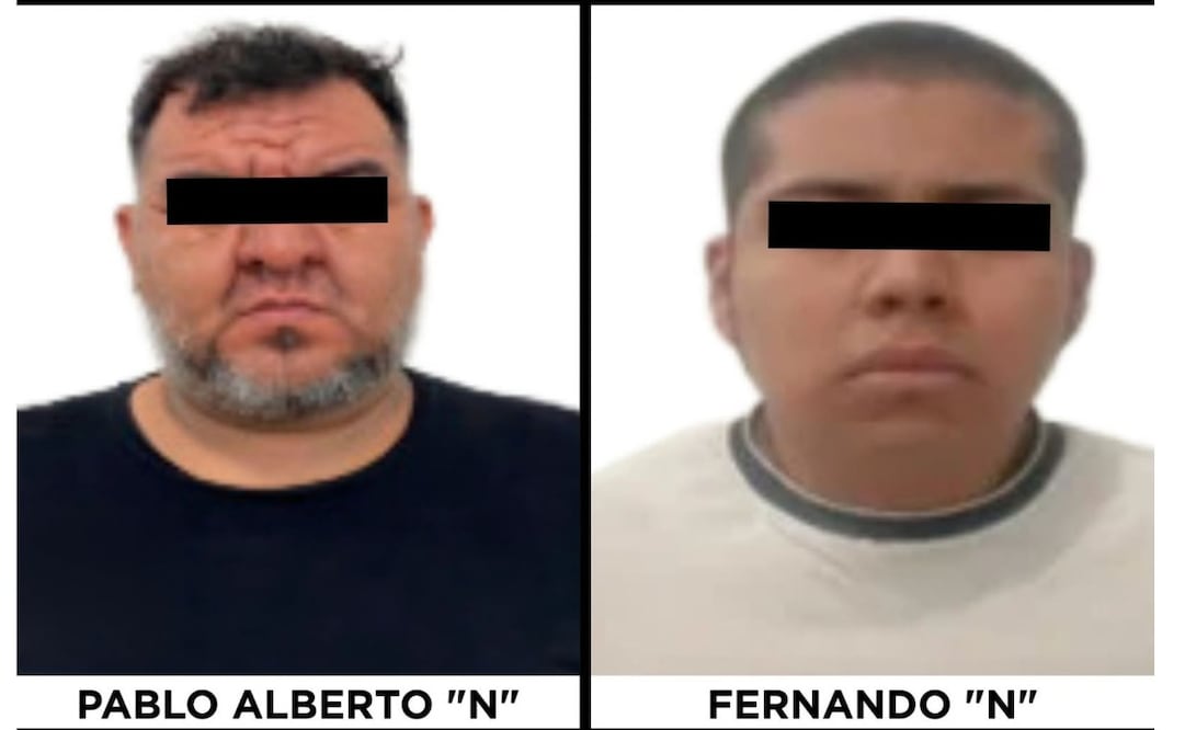 Pablo Alberto “N” y Fernando “N” quedaron a disposición de un juez tras la ejecución del mandato judicial. Foto especial