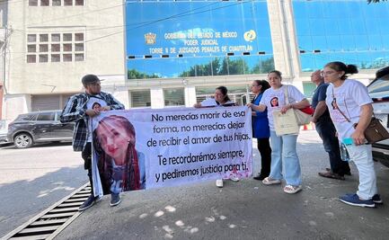 Cuautitlán: Familiares de Lupita exigen justicia y piden pena máxima para su feminicida