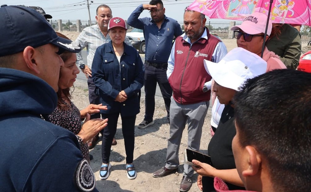 Elementos de la SEDENA y Protección Civil estatal se coordinan en Nextlalpan para agilizar la localización de la menor. Foto Especial