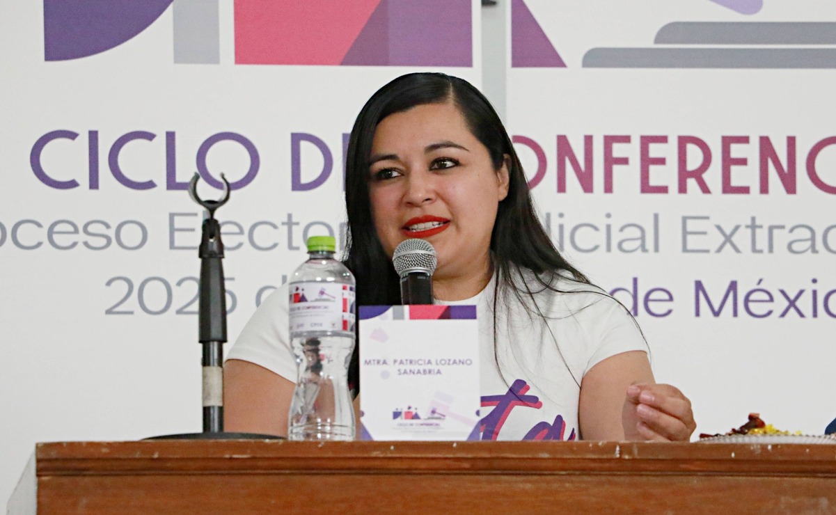 La consejera electoral Patricia Lozano Sanabria participó en el Ciclo de Conferencias “Proceso Electoral Judicial Extraordinario 2025” / Foto: Especial