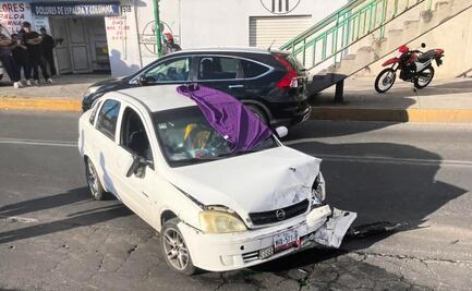 Fatal accidente en Toluca: Conductor muere tras impactar muro de contención