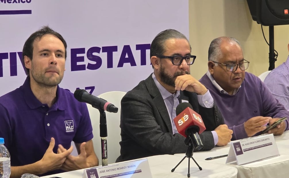 La dirigencia de PAZ en el Estado de México presentó sus acciones rumbo al Proceso Electoral de 2027. Foto Alma Rodríguez / El Universal