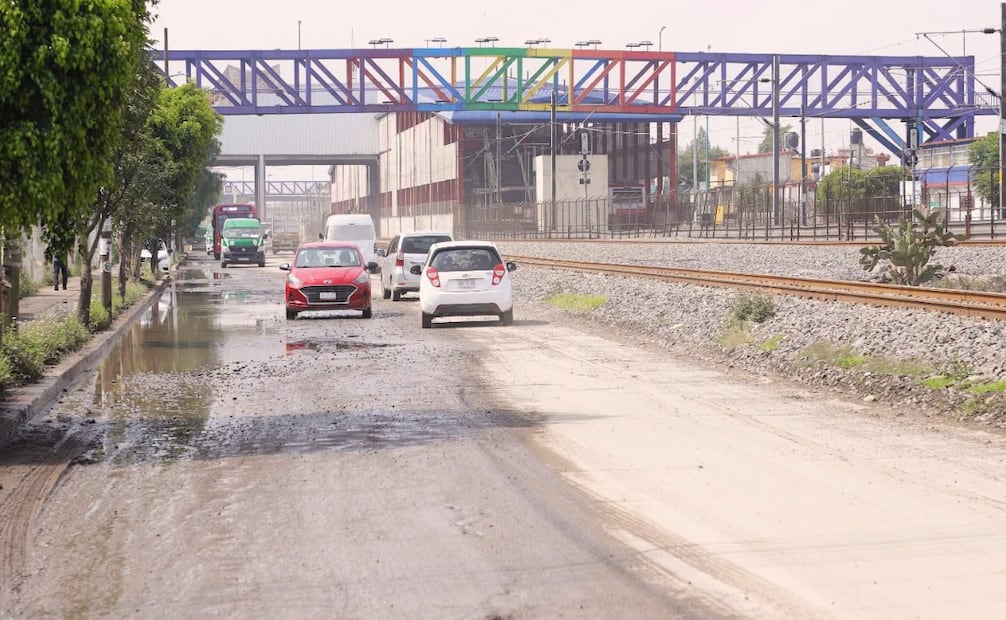 Imagen panorámica de las zonas con mayor tráfico vehicular en Cuautitlán, donde se proyecta el nuevo Distribuidor Vial de La Joya. Foto Especial