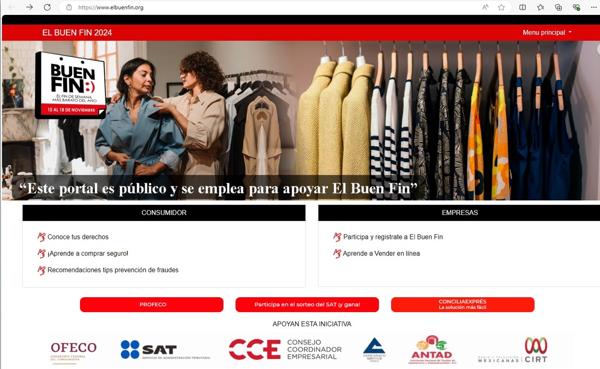 El logo de El Buen Fin debe ser usado de manera ética / Foto Especial