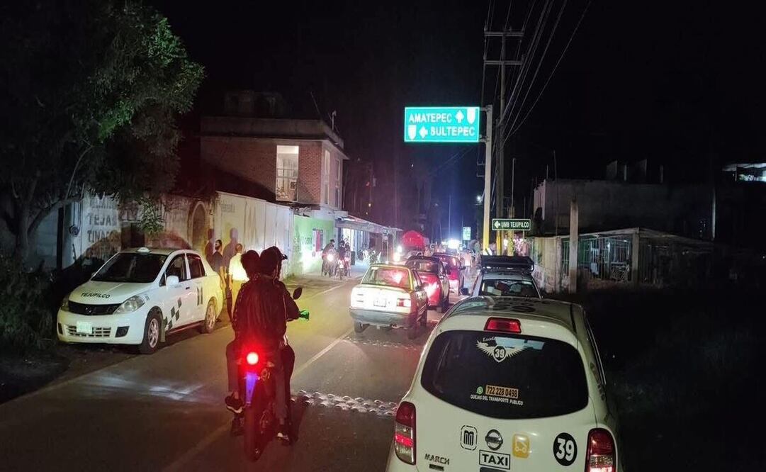 Bloqueo en el sur del Edomex / Foto Especial