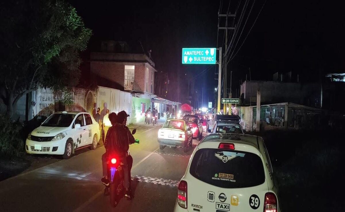 Bloqueo en el sur del Edomex / Foto Especial