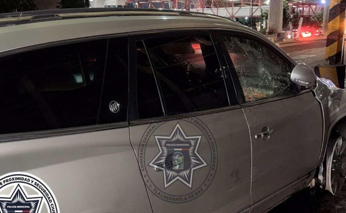 Fue detenido por chocar varios autos en la colonia San Lucas Tepetlacalco / Foto Especial