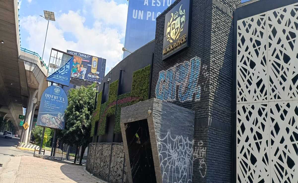 Sala Urbana se encuentra ubicado a un costado de las instalaciones del Bar Black Royce que luce abandonado / Foto Gisela González