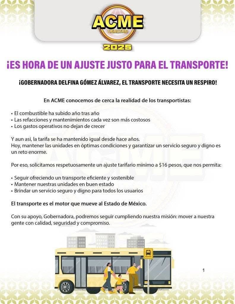 Solicitan aumento a la tarifa / Foto Especial