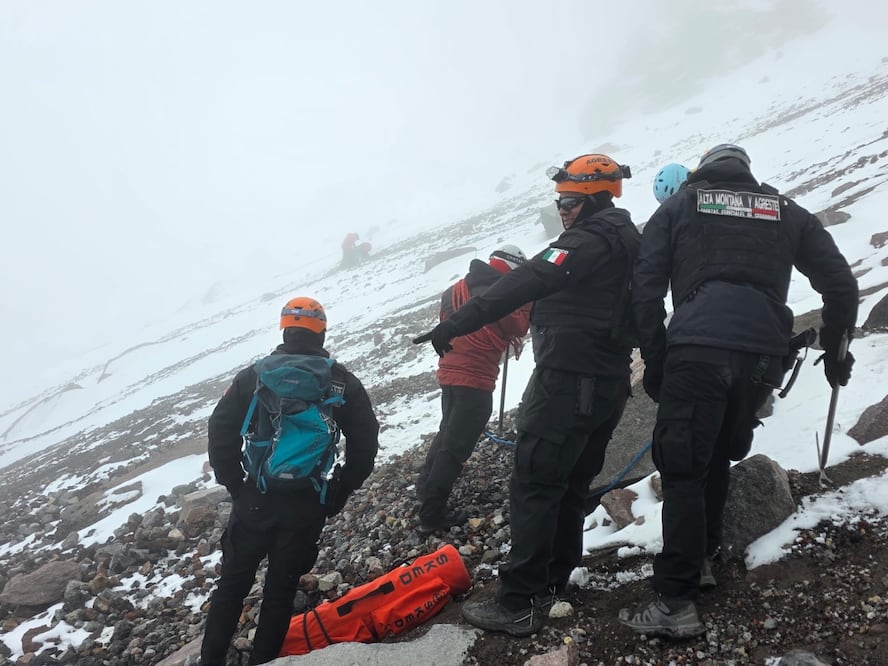 La Arista de la Luz, donde ocurrió el accidente, es conocida por su terreno técnico y alta exposición, lo que complicó las labores de rescate. foto Especial