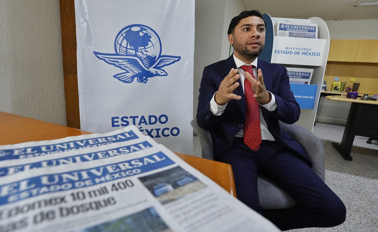 En entrevista con EL UNIVERSAL Edomex, Jesús Ángel Cadena Alcalá habla sobre el papel de la Reforma Judicial en las próximas elecciones judiciales. Foto: Jorge Alvarado