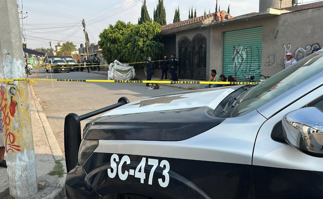 Escena del hallazgo del bebé abandonado en San Pablo de las Salinas. La policía investiga el caso. Foto: Especial