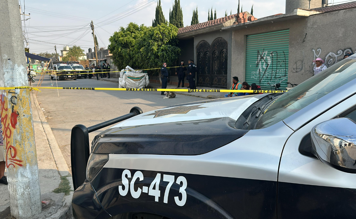 Escena del hallazgo del bebé abandonado en San Pablo de las Salinas. La policía investiga el caso. Foto: Especial