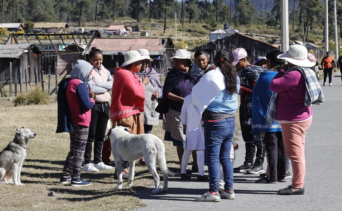 En Agua Blanca hay unas 30 viviendas dispersas / Foto Jorge Alvarado