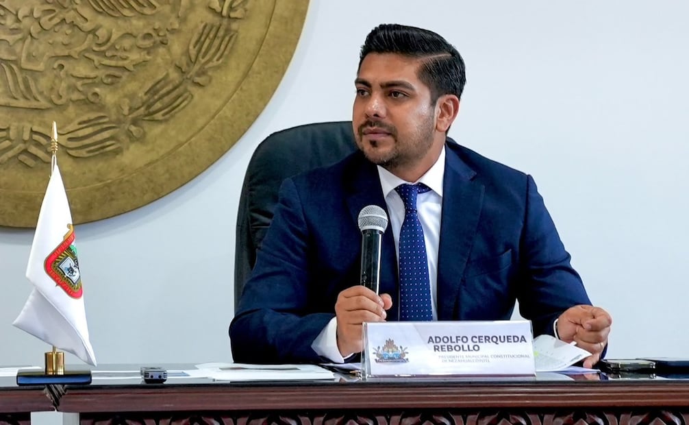 Adolfo Cerqueda Rebollo, presidente municipal de Nezahualcóyotl, llamó a la población a participar en la jornada. Foto especial