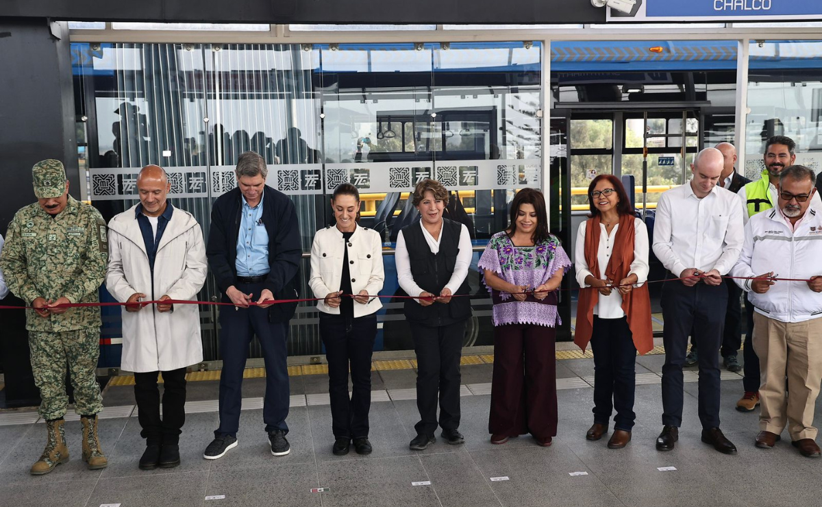 Claudia Sheinbaum anuncia que el Trolebús Elevado Santa Martha-Chalco abrirá el 18 de mayo
