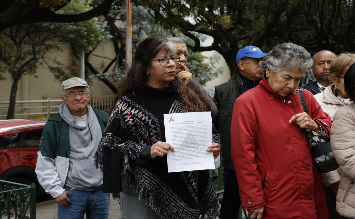 Respecto al polémico artículo 43, que establece sanciones disciplinarias contra quienes interrumpan actividades universitarias, los académicos respaldaron su eliminación total / Foto: Arturo Hernández