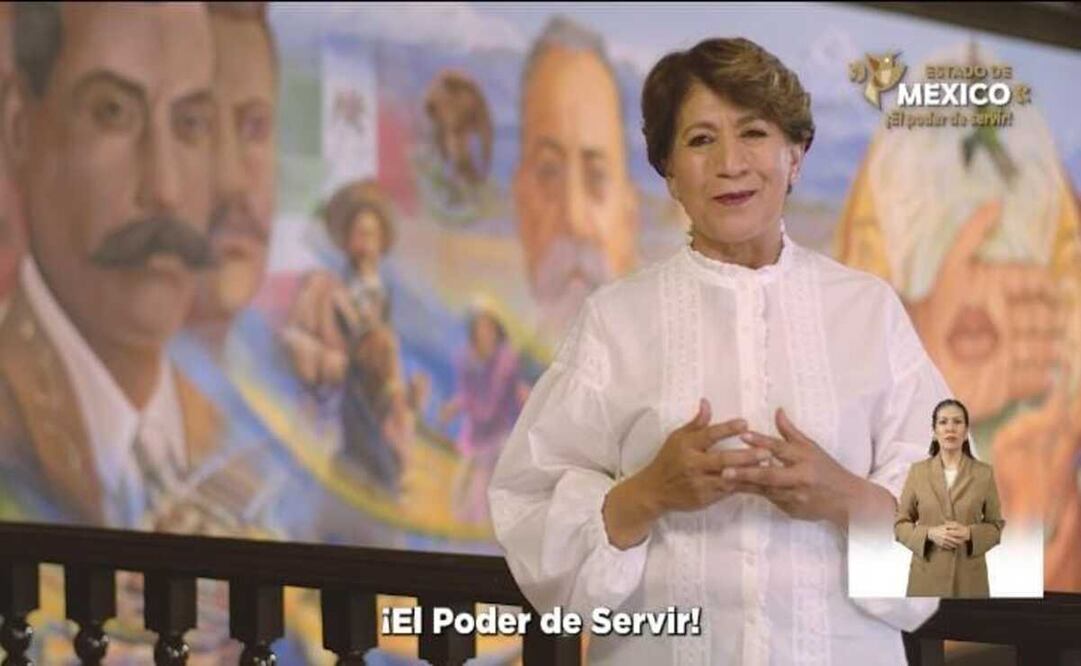 Delfina Gómez, gobernadora del Edomex / Foto Especial