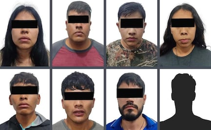 Detienen a siete integrantes del CJNG en Malinalco por delitos de alto impacto